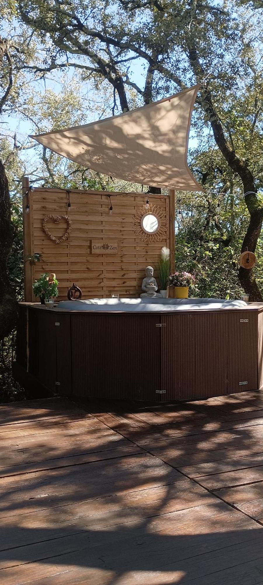 Evasion En Pleine Nature, Tipi Insolite Et Jacuzzi Au Pont Du Gard ! Vers-Pont-du-Gard Exteriör bild