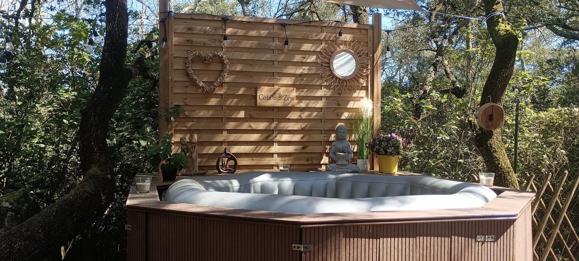 Evasion En Pleine Nature, Tipi Insolite Et Jacuzzi Au Pont Du Gard ! Vers-Pont-du-Gard Exteriör bild